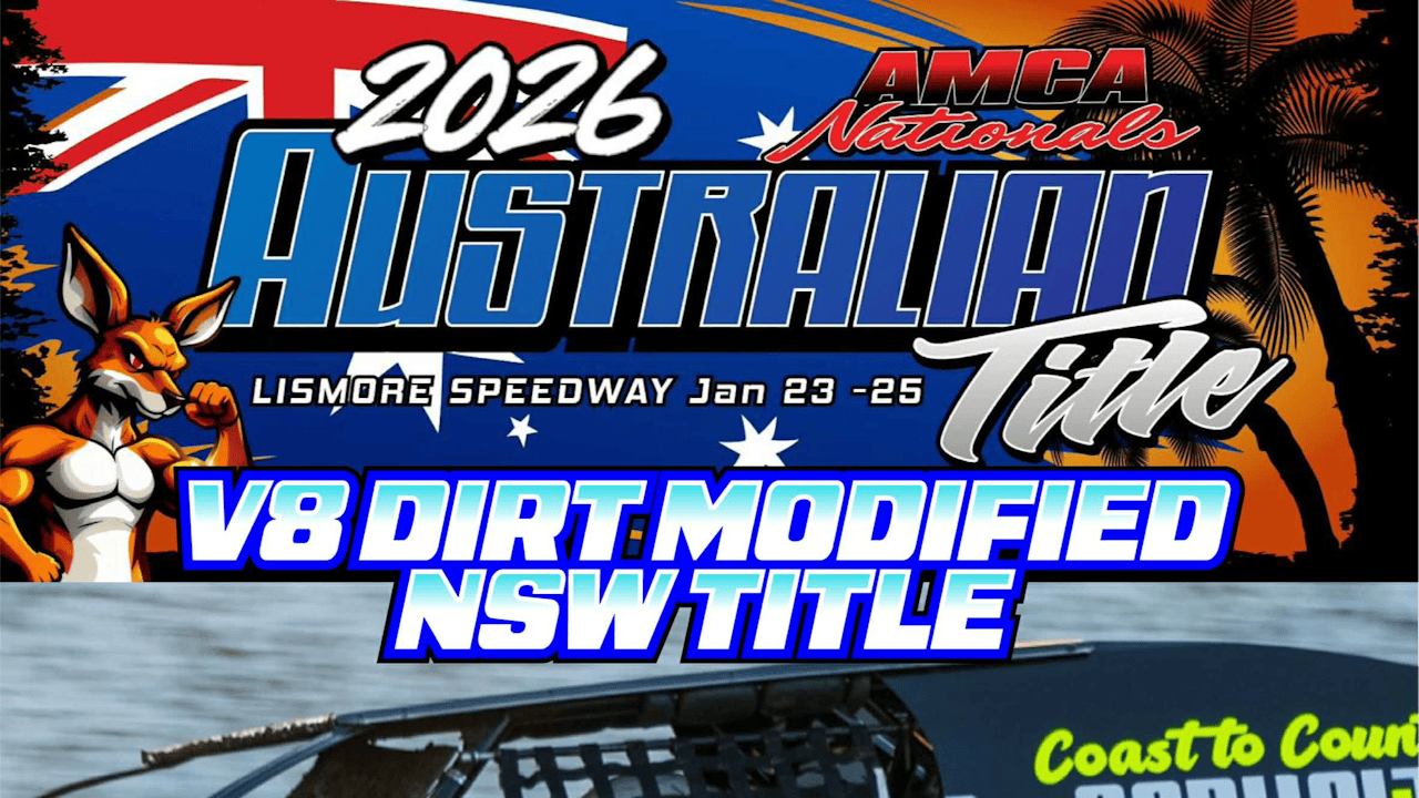 Live Stream - Lismore Speedway - 24/01/2026