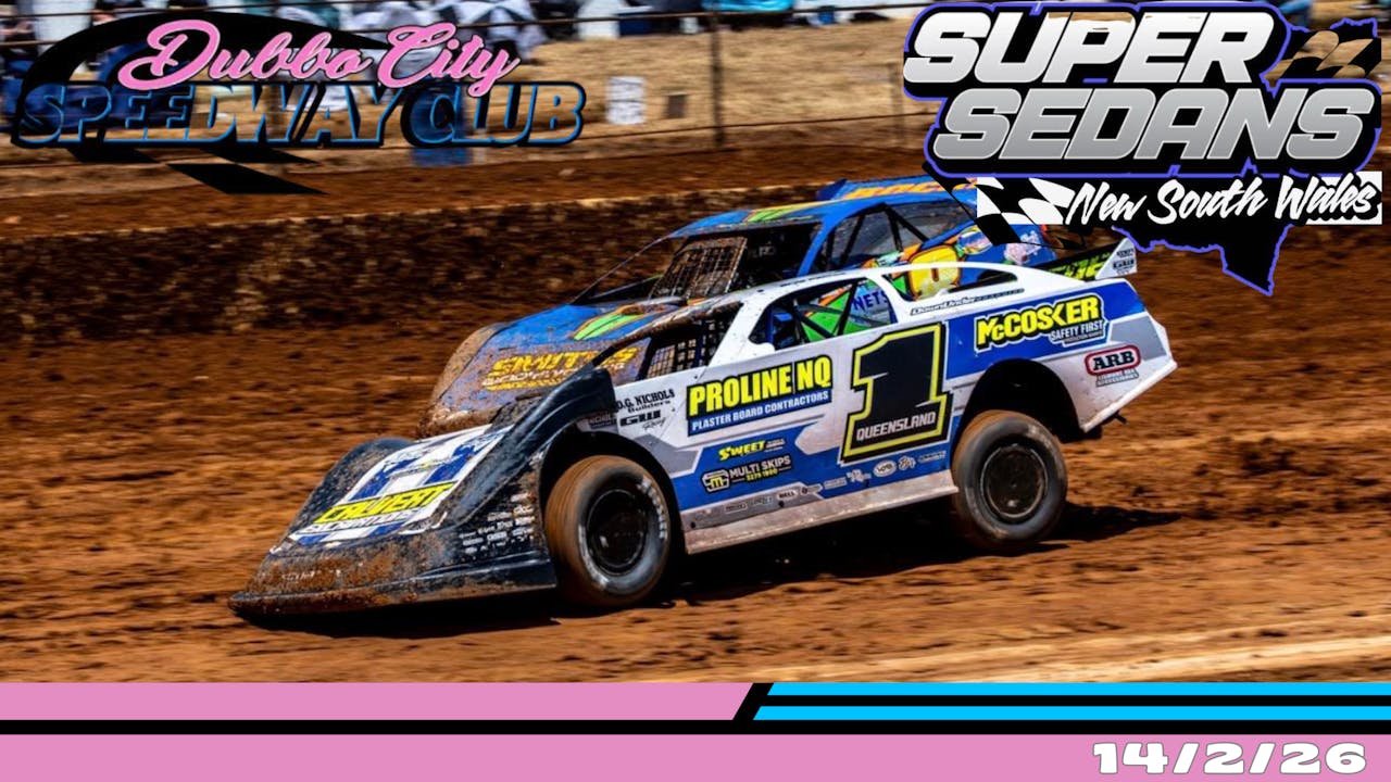 Live Stream - Dubbo Speedway - 14/02/2026