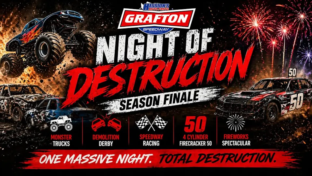 Live Stream - Grafton Speedway - 30/05/2026