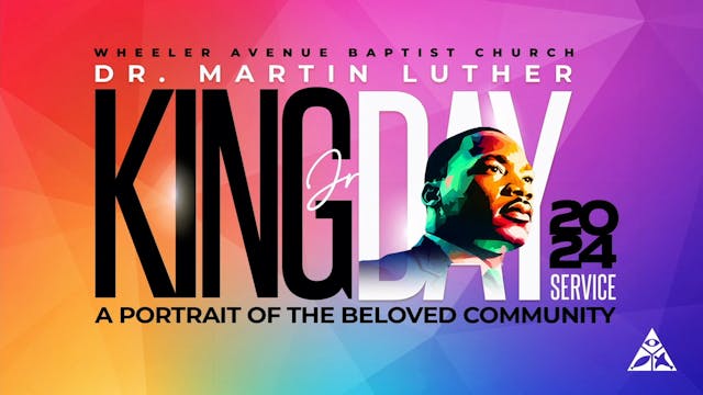 Dr. Martin Luther King Jr. Day Servic...