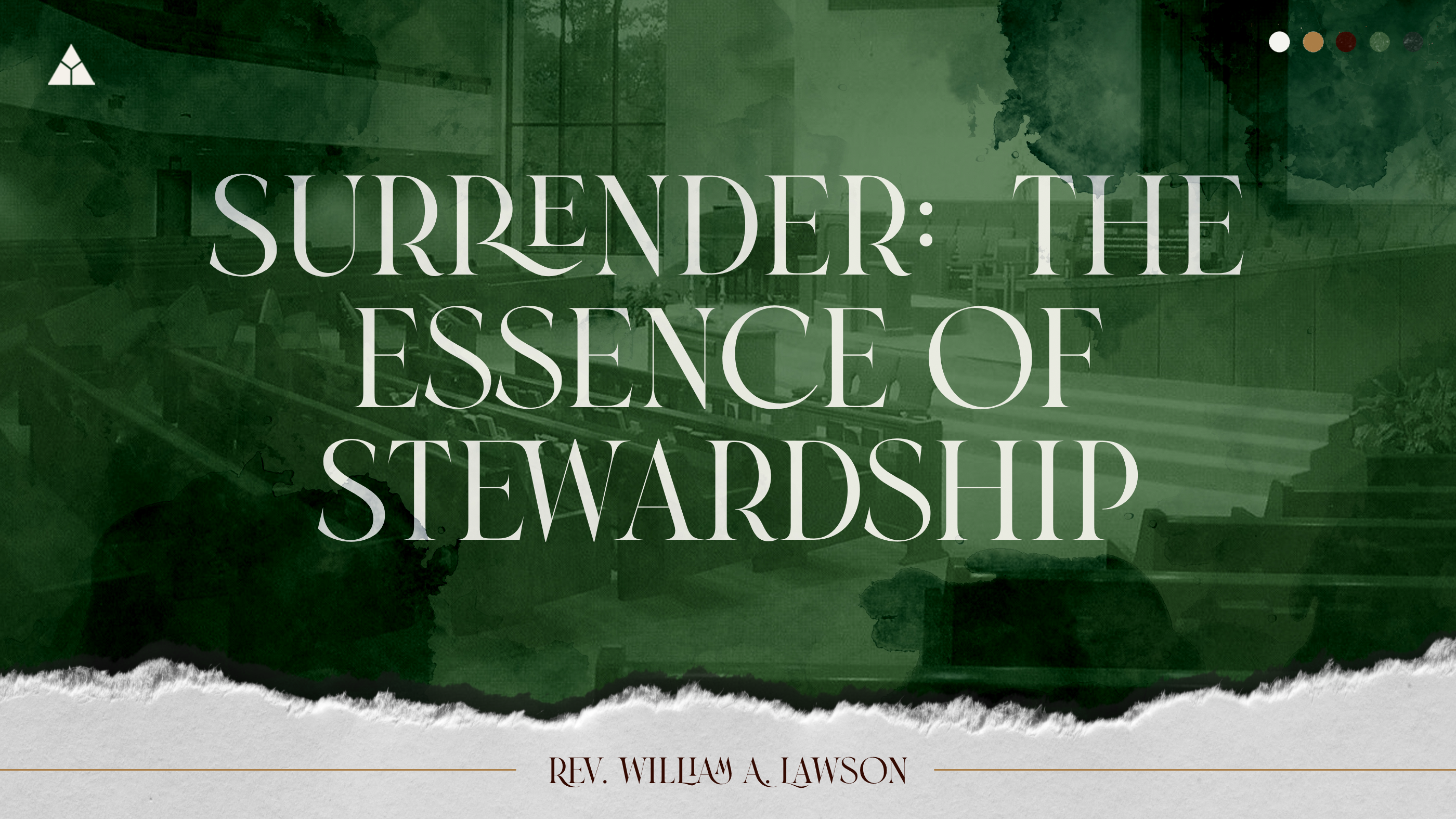 Surrender: The Essence of Stewardship