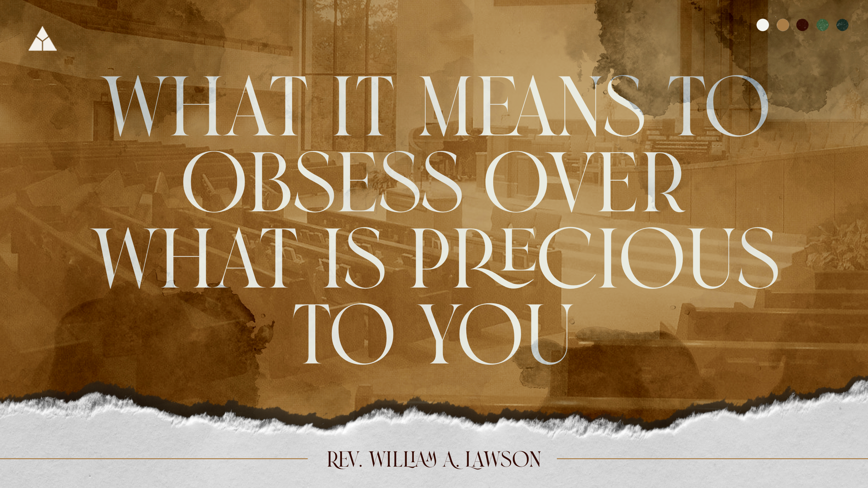 What It Means to Obsess Over What Is Precious To You