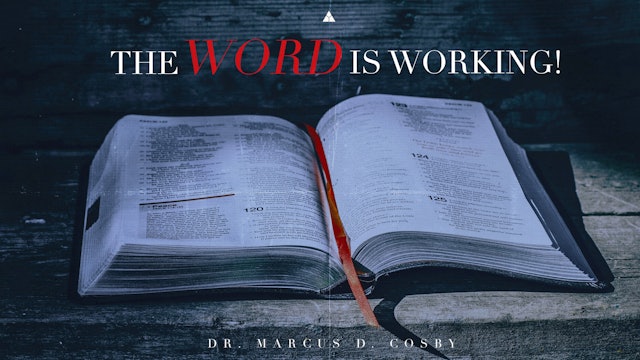(Sermon Only) The Word is Working! | Dr. Marcus D. Cosby