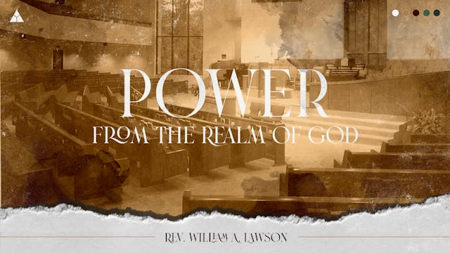 Power from the Realm of God