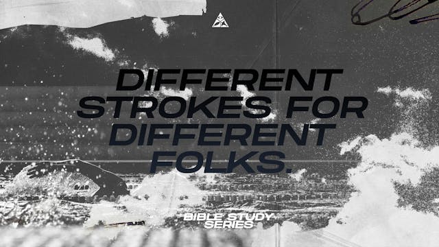 Different Strokes for Different Folks...