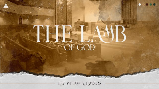 The Lamb of God