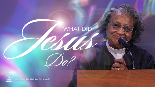 What Did Jesus Do? | November 16, 2025