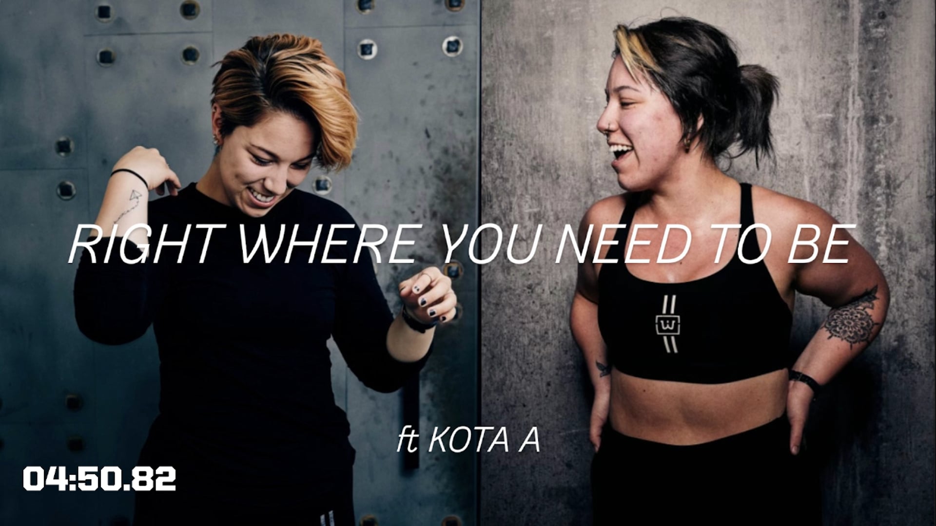 RIGHT WHERE YOU NEED TO BE ft. KOTA A