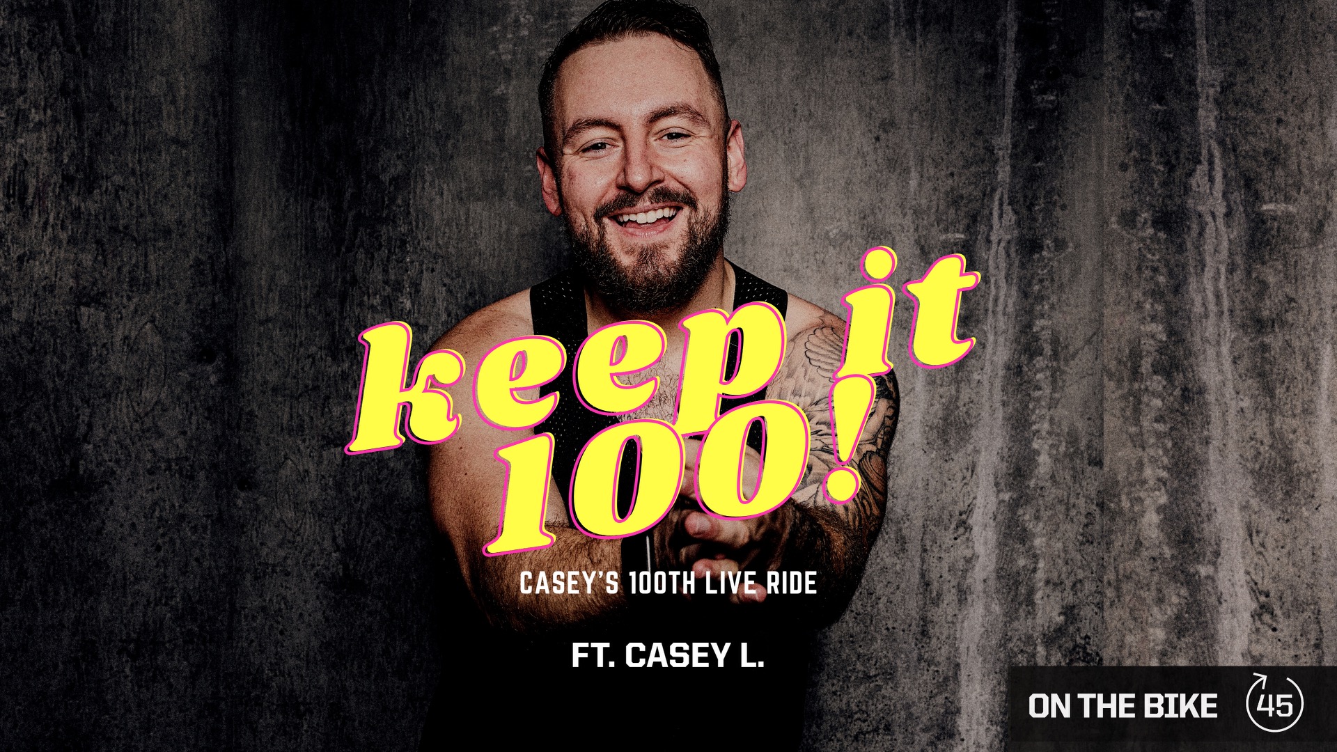 KEEP IT 100 ft. CASEY L.