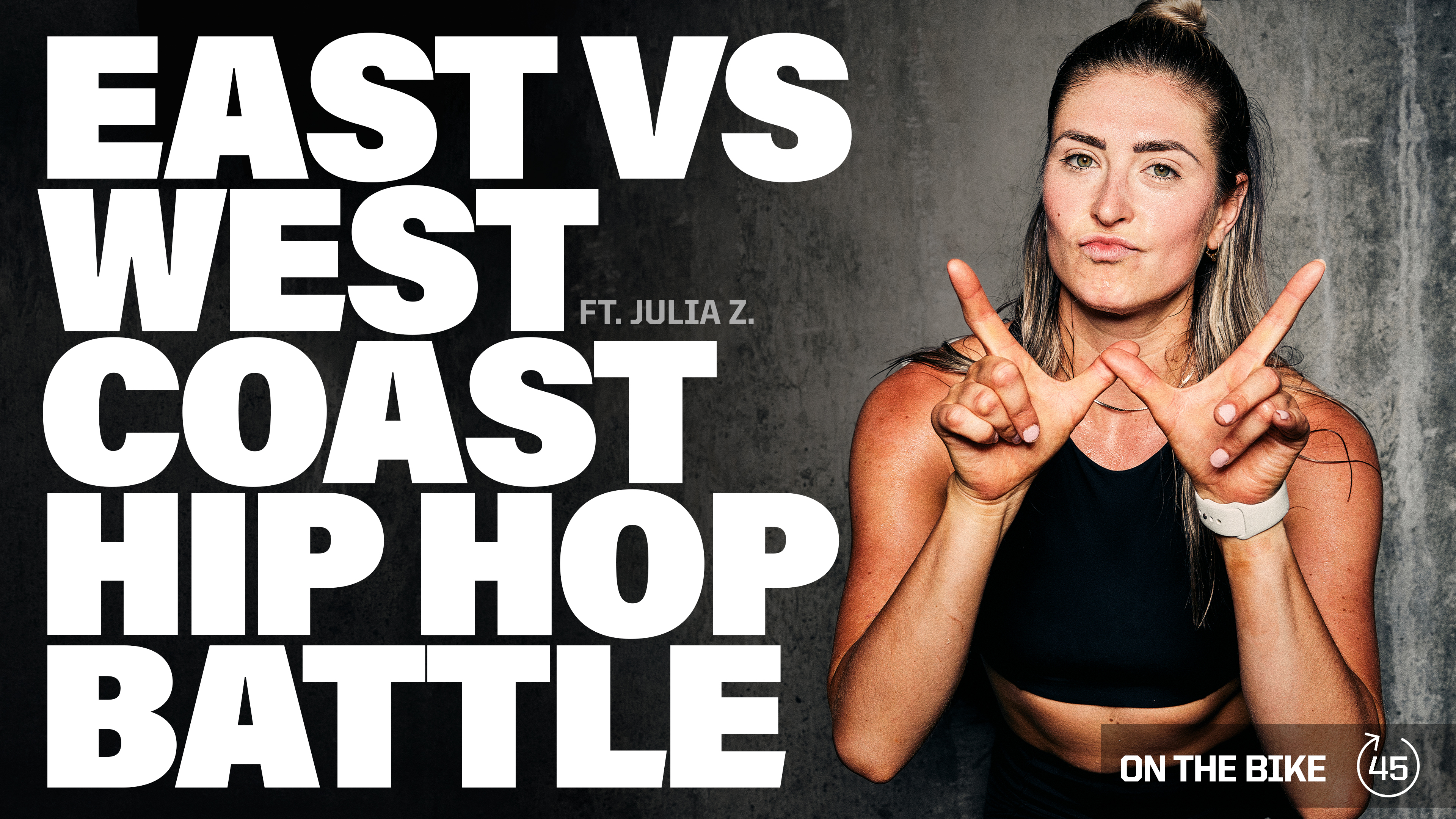 EAST VS WEST COAST HIP HOP BATTLE ft. JULIA Z. 
