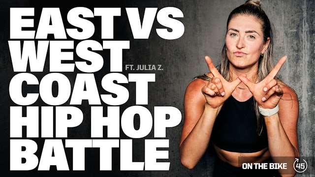 EAST VS WEST COAST HIP HOP BATTLE ft. JULIA Z.
