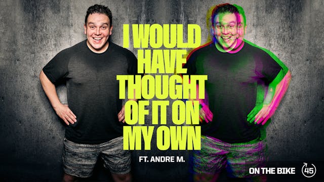 I WOULD HAVE THOUGHT OF IT ON MY OWN ...