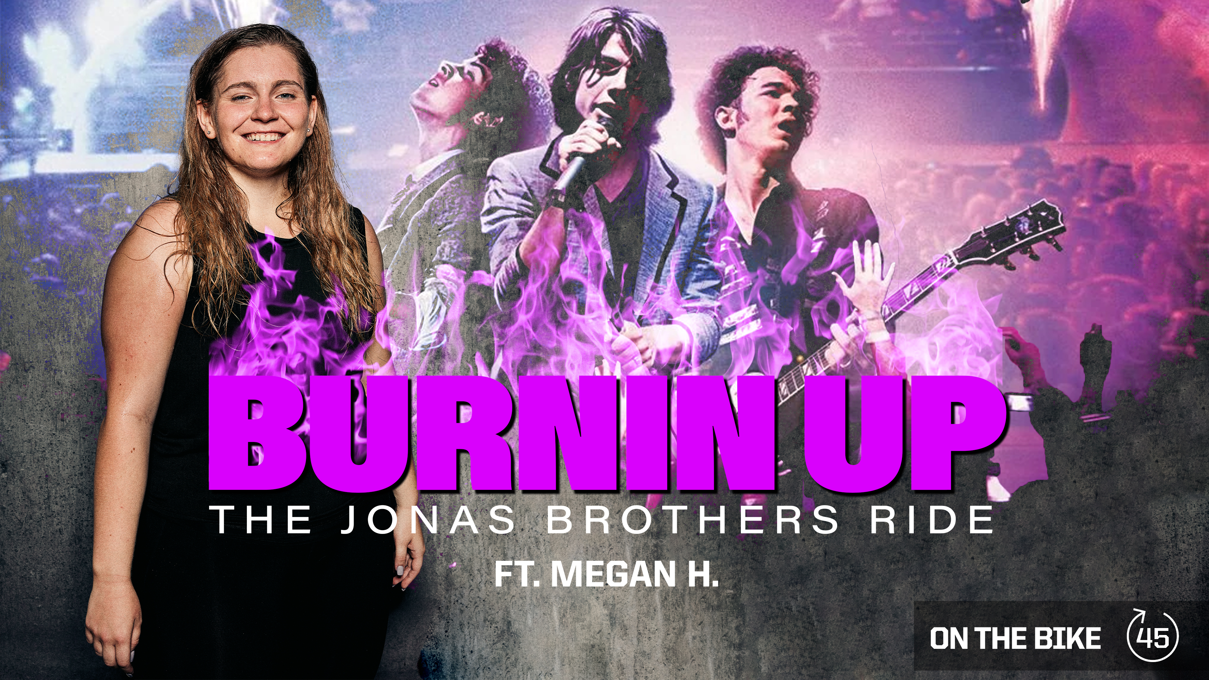 BURNIN UP THE JONAS BROTHERS RIDE ft. MEGAN H. 