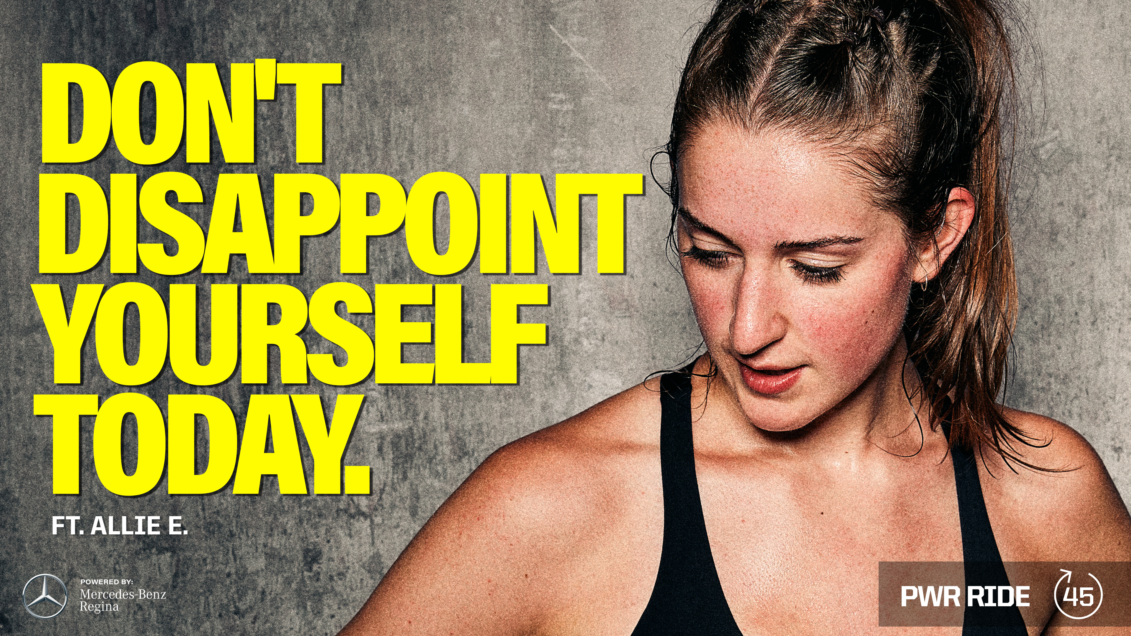 DON'T DISAPPOINT YOURSELF TODAY. ft. ALLIE E. 