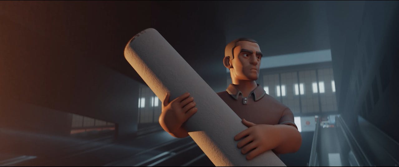 Where the Two Seas Meet — key art from the animated short