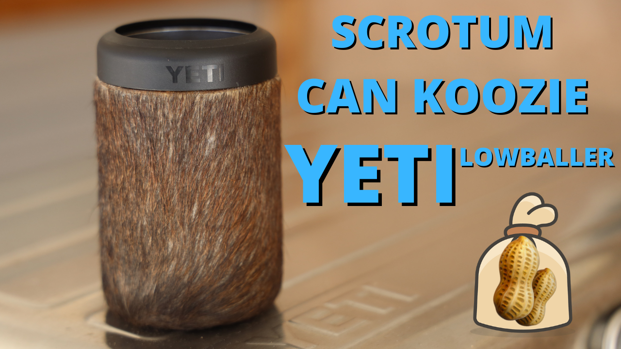 SCROTUM CAN KOOZIE