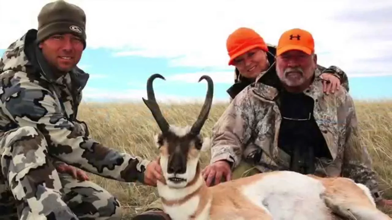 MOM'S FIRST BIG GAME ANIMAL