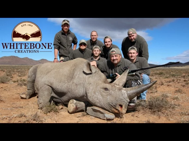 BLACK RHINO ALIVE AND HEALTHY BECAUSE OF HUNTERS