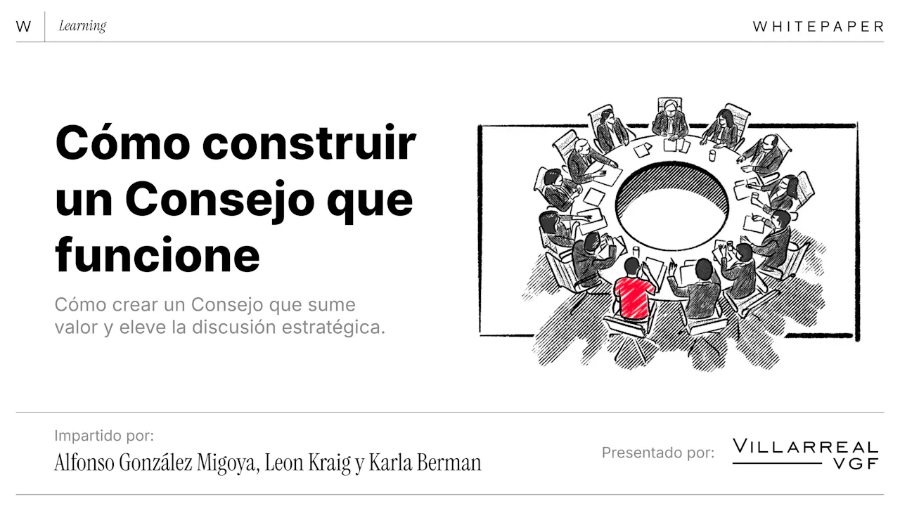 Cómo construir un Consejo que funcione