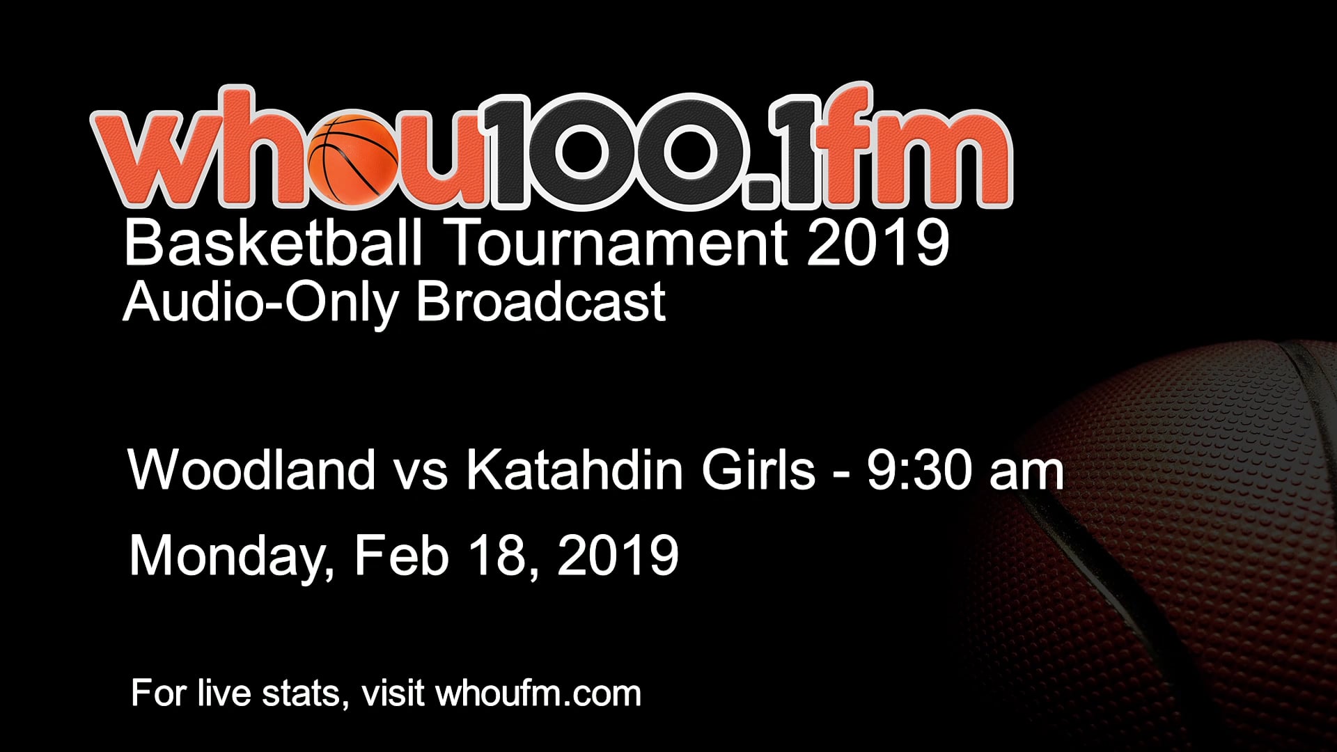 Woodland vs Katahdin Girls - 9:30 am