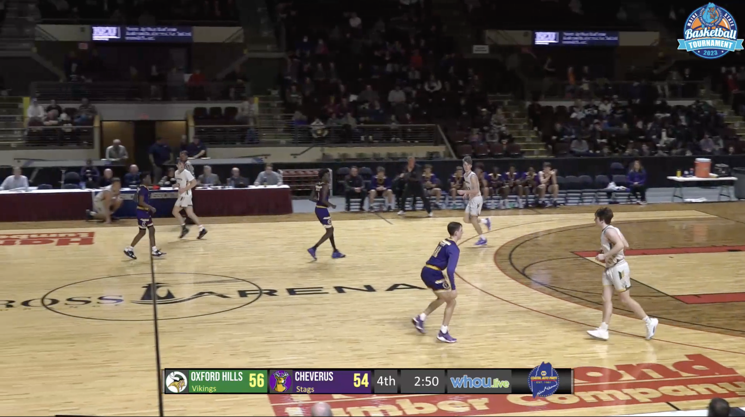 #1 Oxford Hills vs #4 Cheverus Boys Class AA Semi-Final North 2-24-23