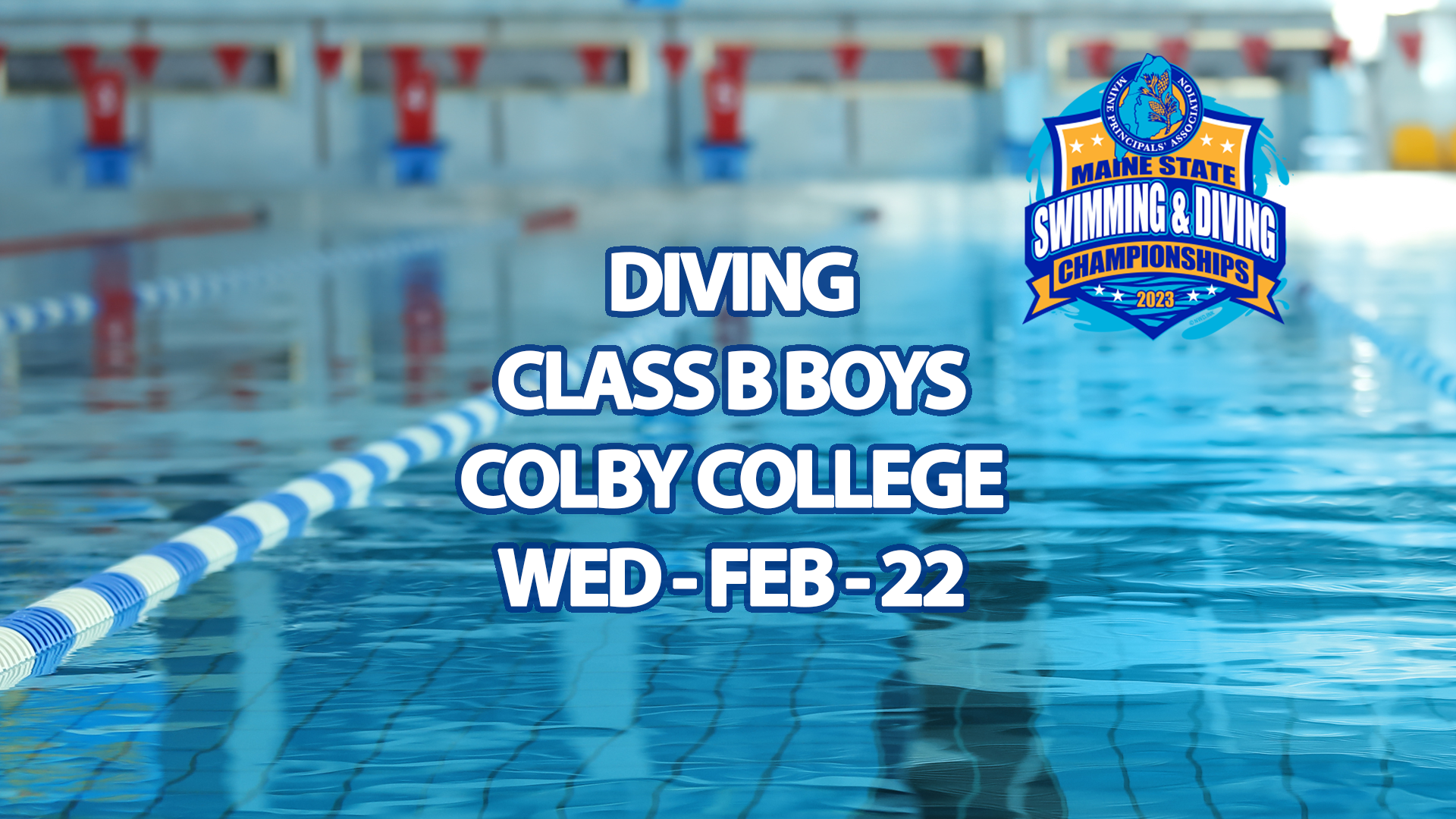 Class B Boys Diving 2-22-23