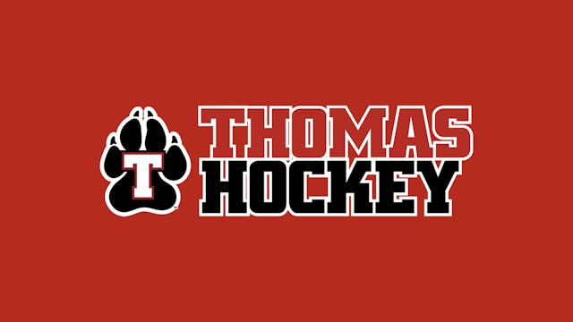 Thomas College Ice Hockey vs Bates Co...