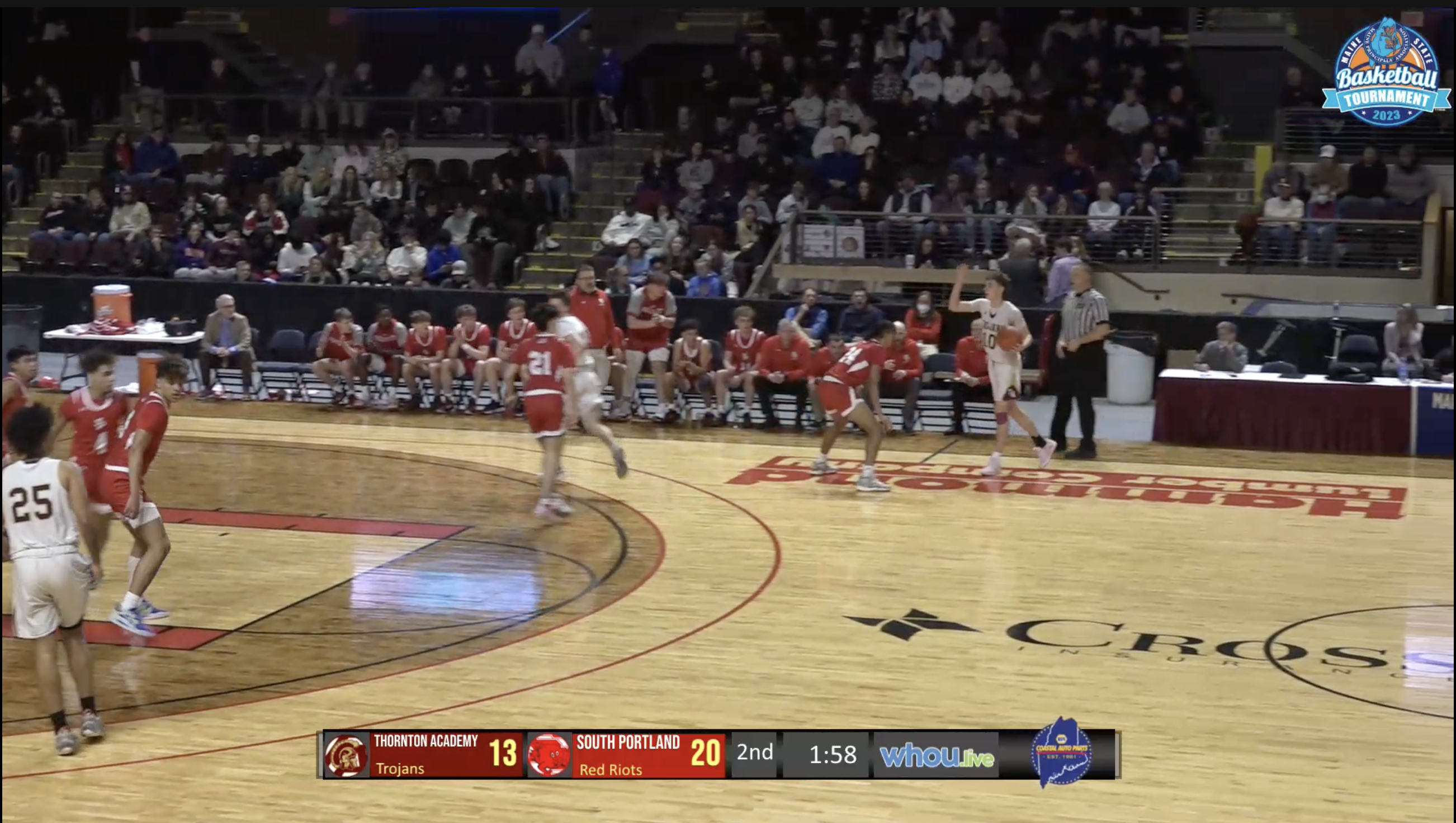 #2 South Portland  #1 Thornton Academy Boys Class AA Final South 2-25-23