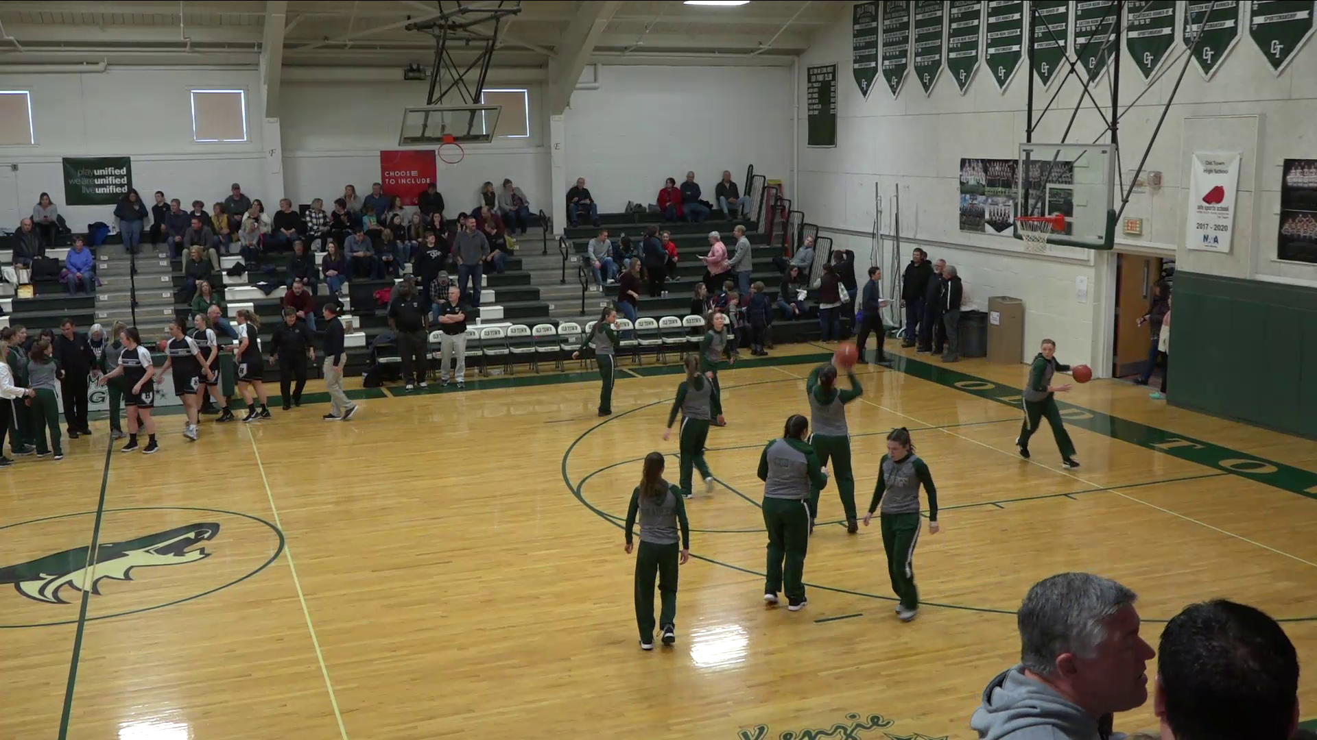 Houlton Girls at Old Town 1/25/20