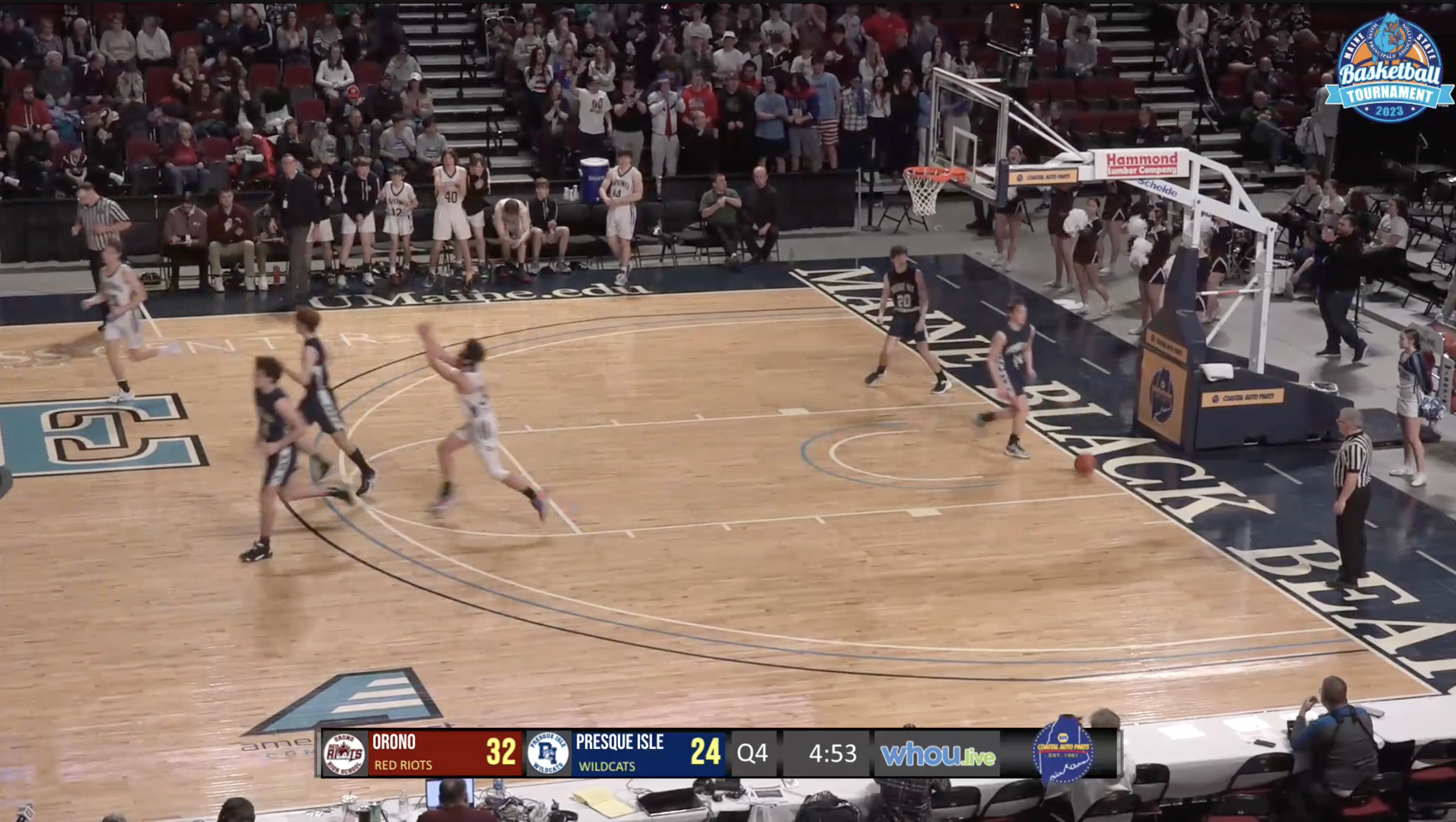 #3 Orono vs. #7 Presque Isle Boys Class B Semi-Final North 2-22-23