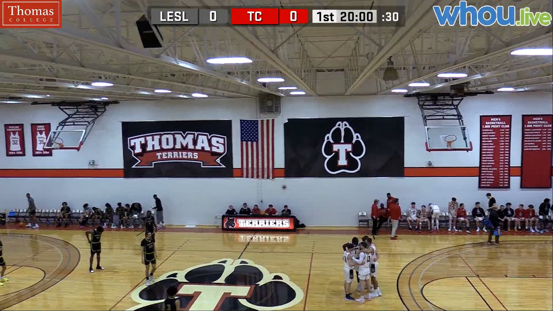 Lesley University at Thomas College Men's Basketball 1-18-25 - Part 1
