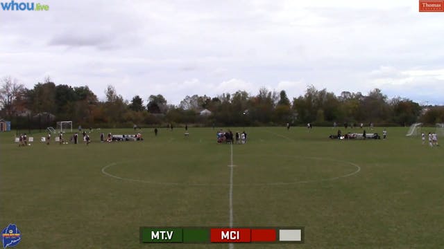 Mount View at MCI Girls Soccer 10-16-23