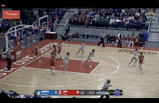 Cony at Lawrence Girls Class A Basket...