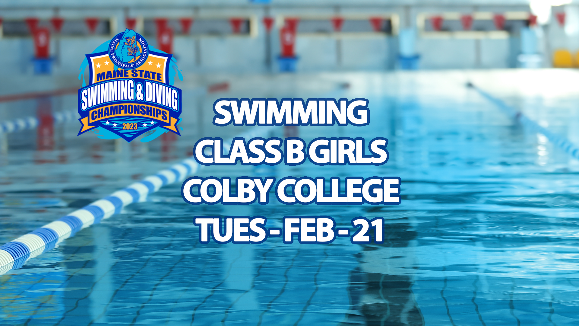 Class B Girls Swimming 2-21-23