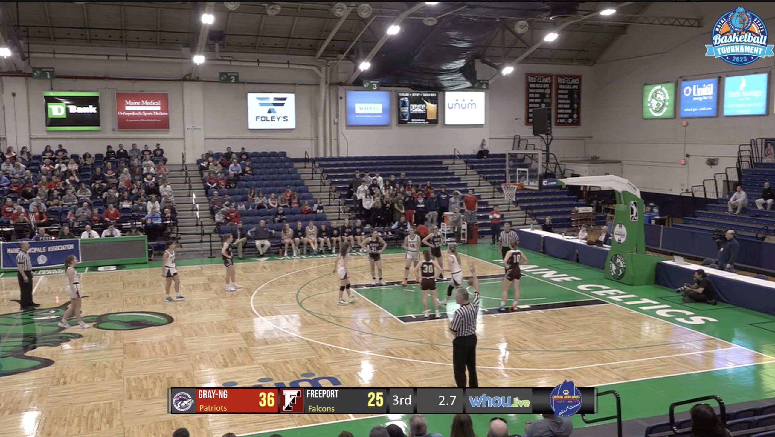 #6 Freeport #2 Gray / New Gloucester Girls Class A Semi-Final South 2-22-23