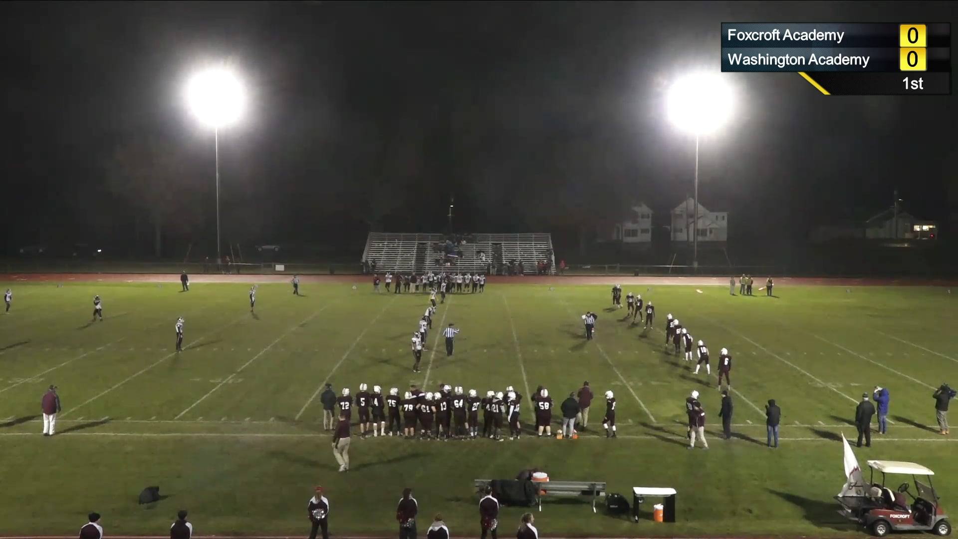 Football Class D Semifinal North 2018 WA vs Foxcroft Academy 11-2-18