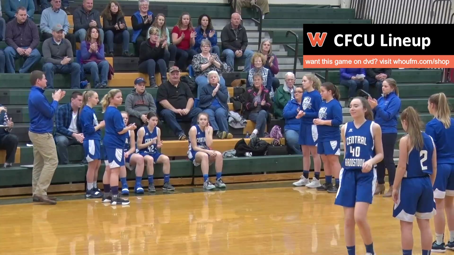 CAHS at Fort Kent - Girls - 2/2/19
