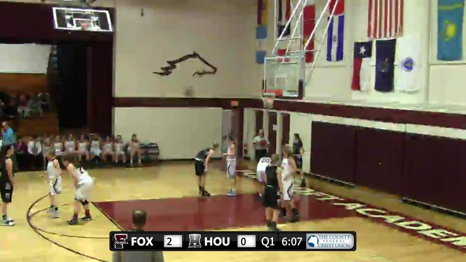 Houlton Girls at Foxcroft Academy 12-29-16