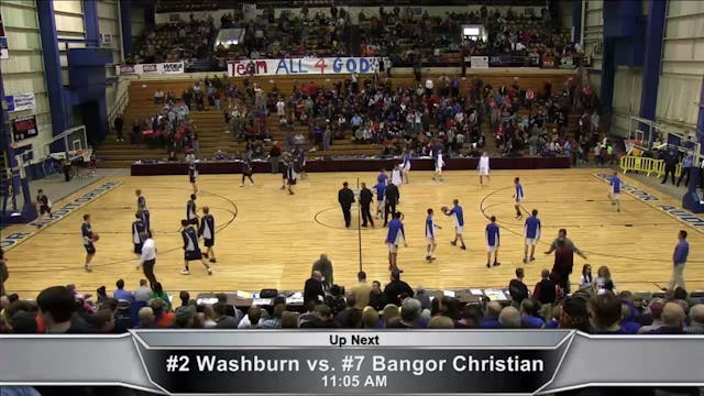 Washburn vs Bangor Christian Boys 