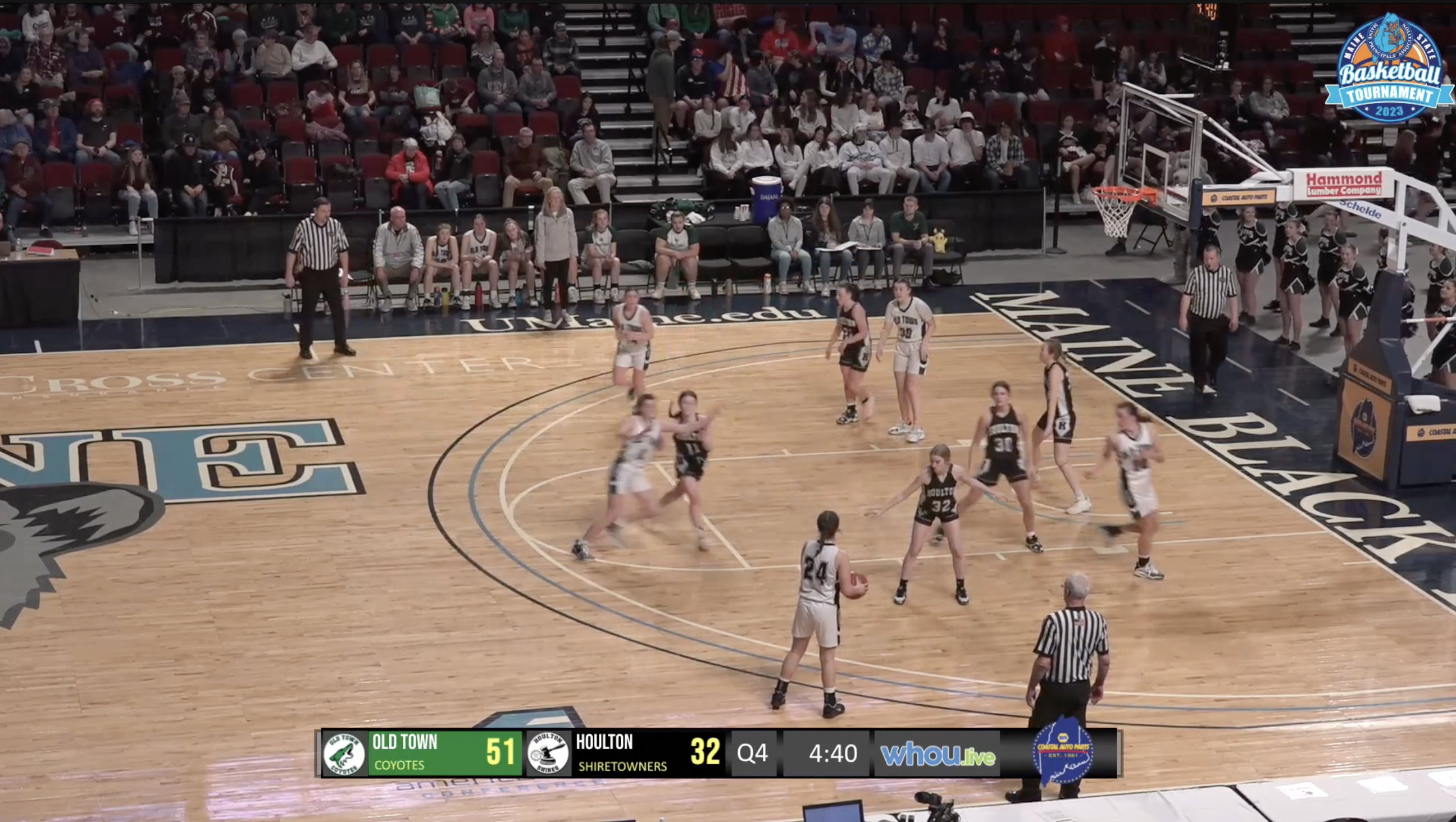 #1 Old Town vs. #5 Houlton Girls Class B Semi-Final North 2-22-23