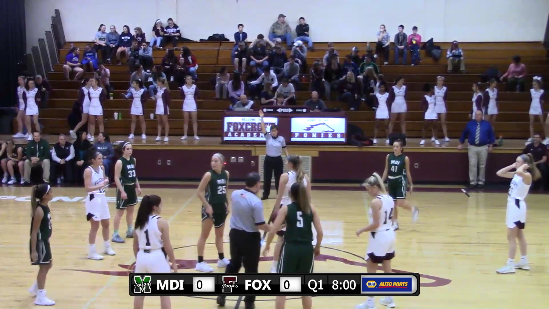 MDI at Foxcroft Academy - Girls - December 11, 2018