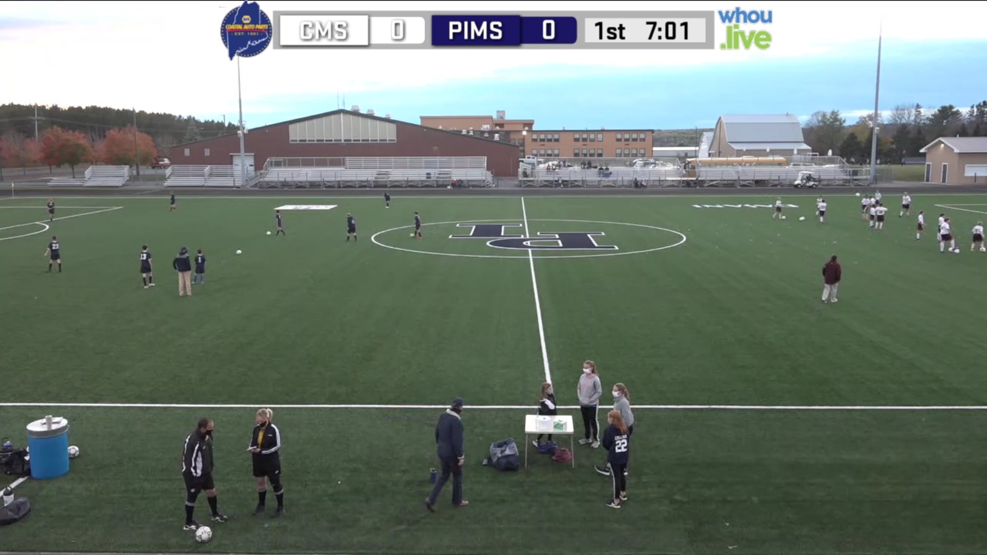 Caribou at PIMS Blue Boys Soccer MS 10/5/20