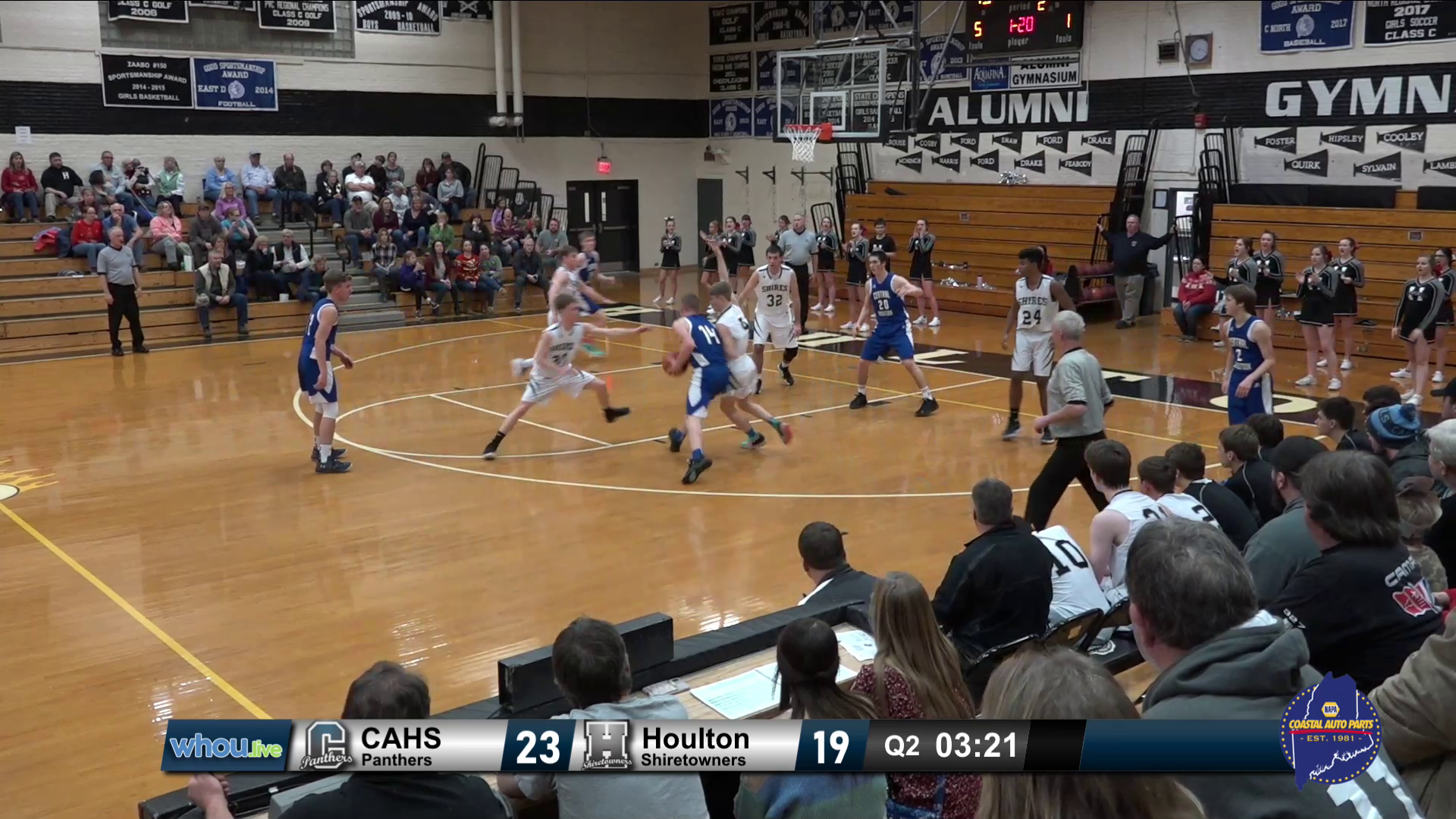 CAHS Boys at Houlton 12/18/19