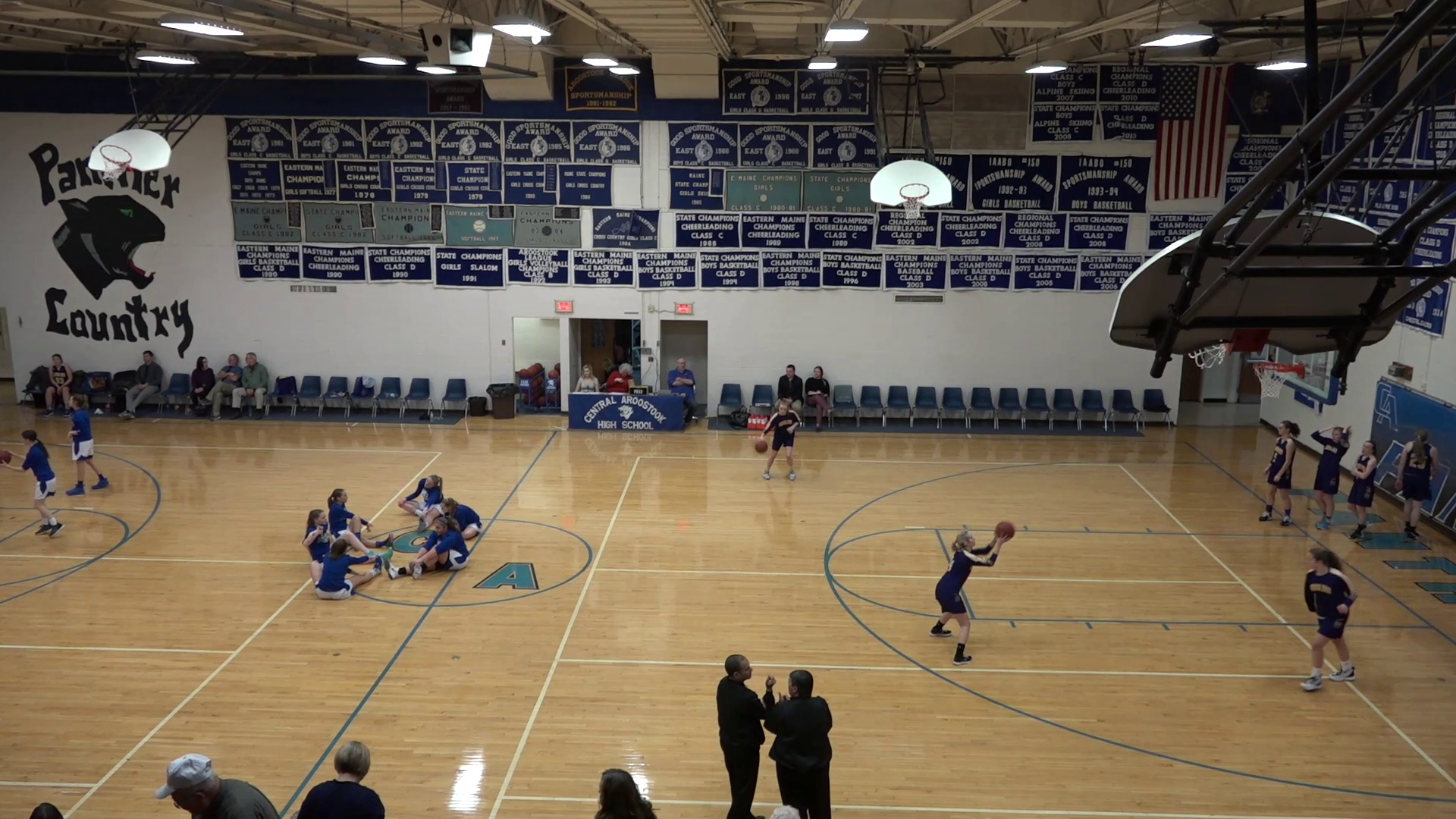 Woodland Girls at CAHS 1/4/20