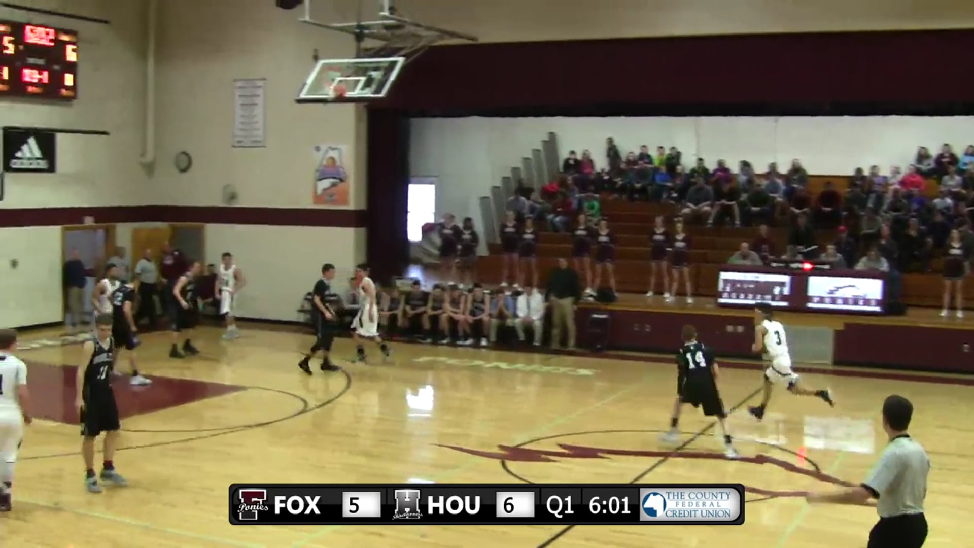 Houlton Boys at Foxcroft Academy 12-29-16