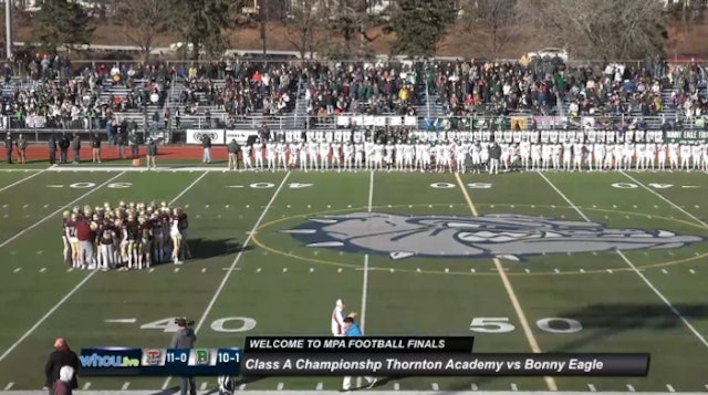 Thornton Academy vs. Bonny Eagle - Class A Football State Championship