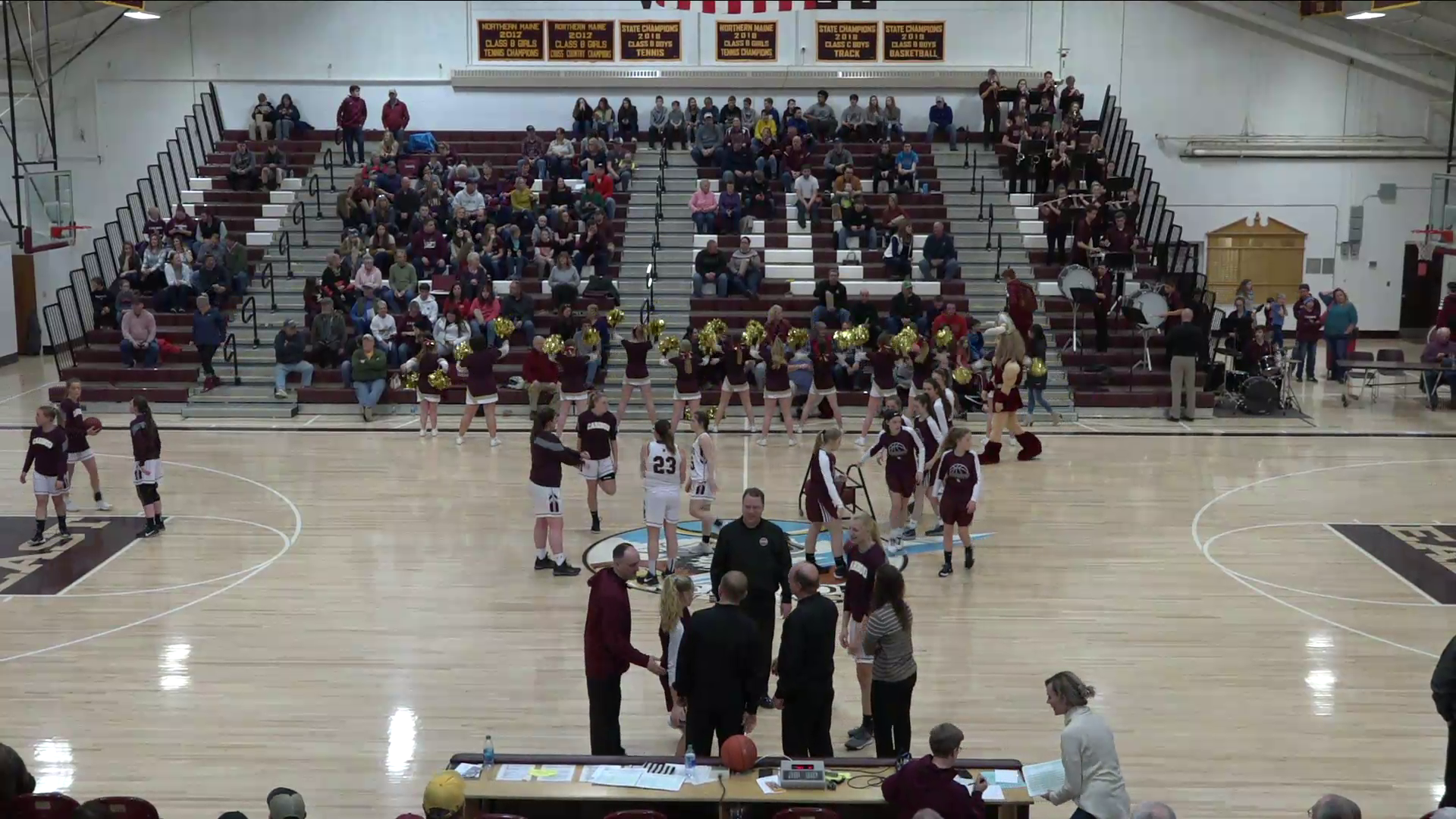 Washington Academy Girls at Caribou 1/4/20