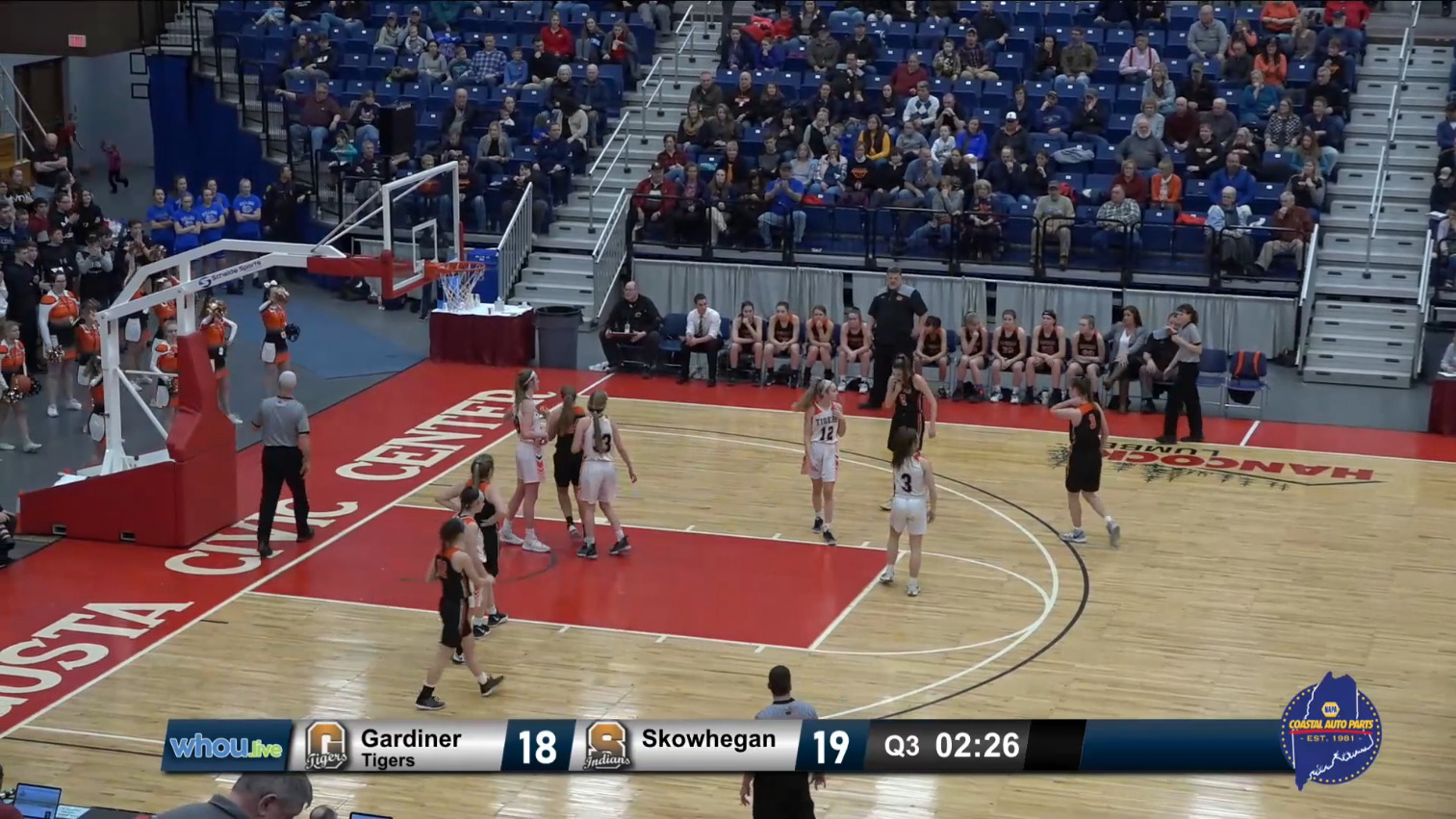 #27 Class A Girls - Skowhegan vs. Gardiner - 2/19/20