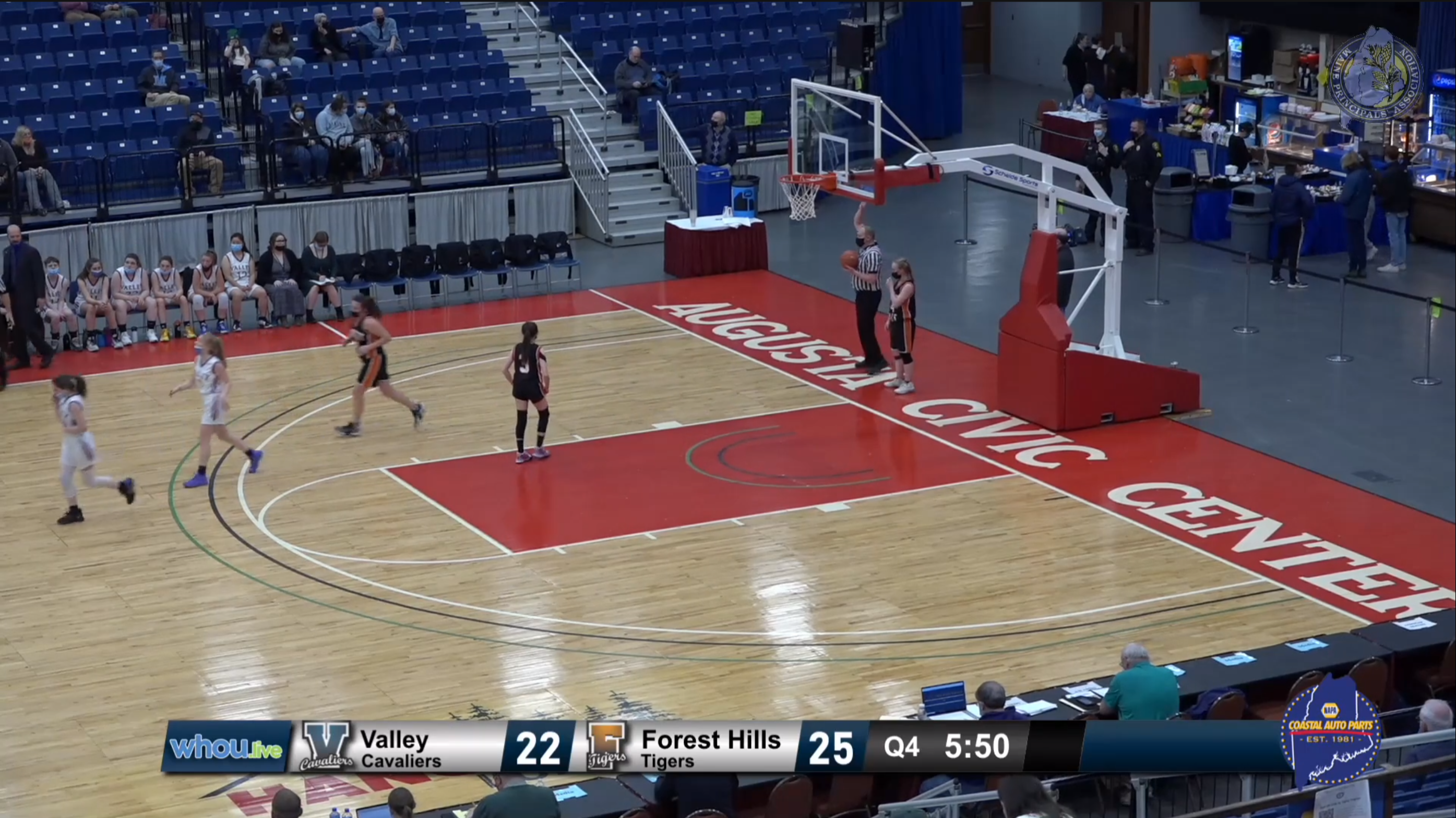 Augusta Forest Hills vs Valley Girls D South Semifinal 2-24-22