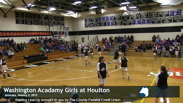 Washington Academy v Houlton Girls 1-3-15